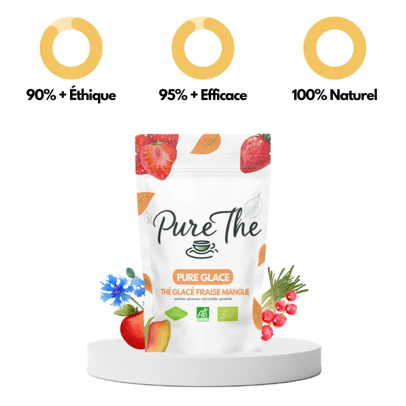PureTaste Thé Glacé Fraise-mangue
